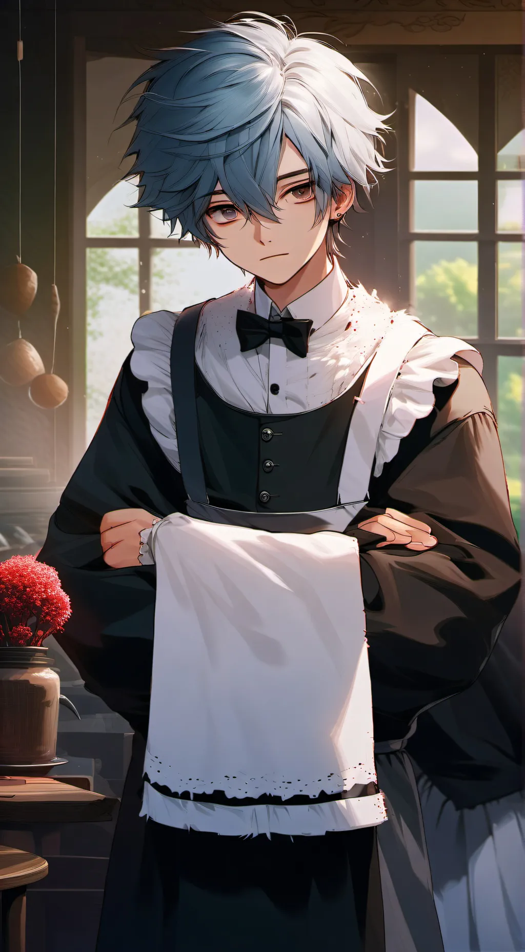 ai character: Luca♡ background