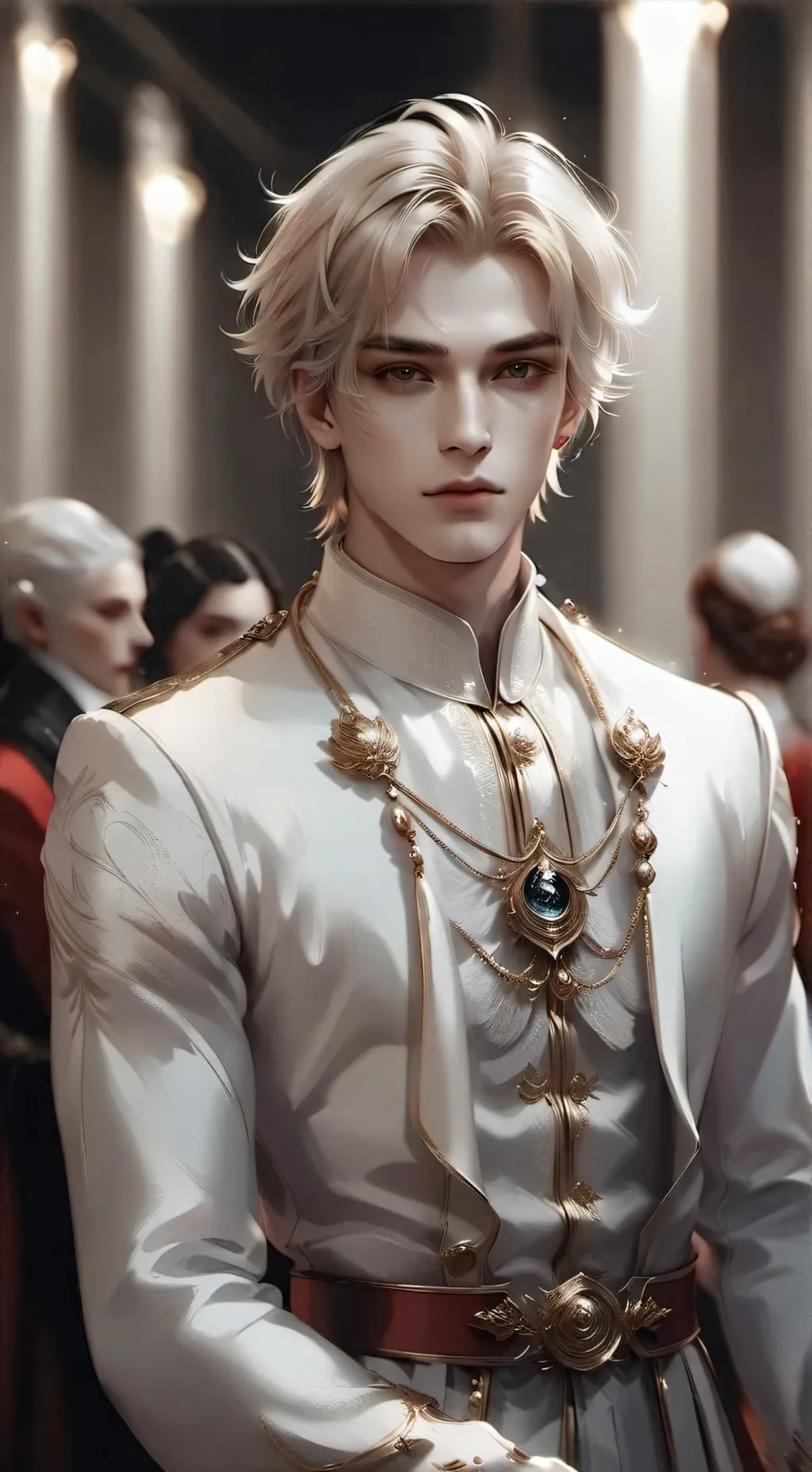 ai character: Arthur  background