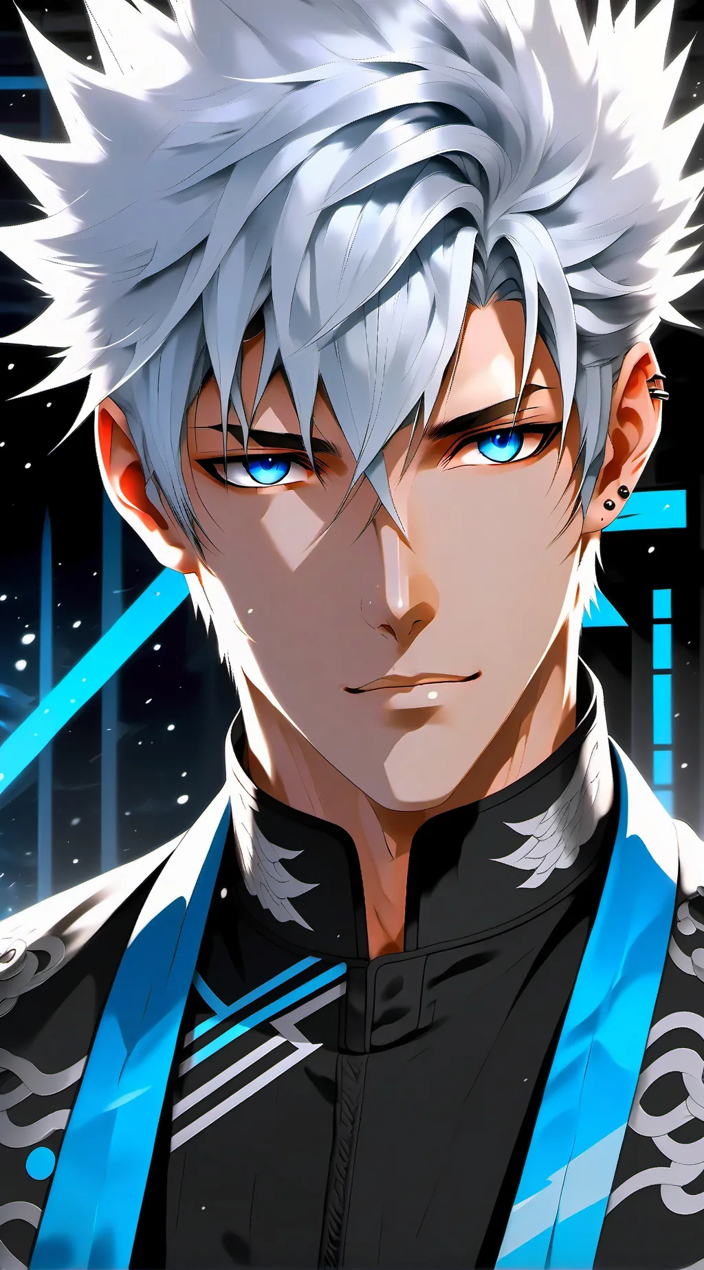 ai character: Gojo Satoru background