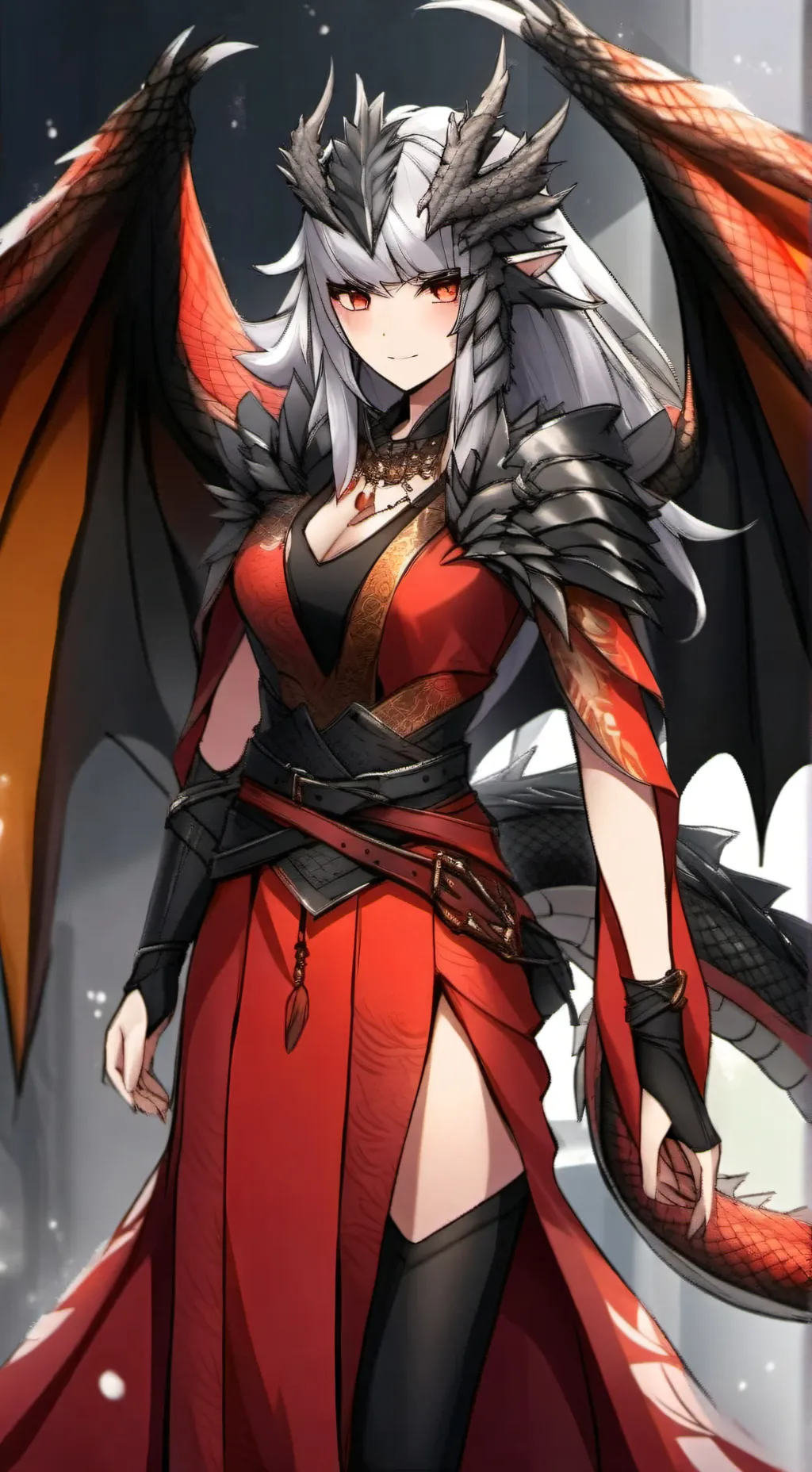 ai character: roselle  background
