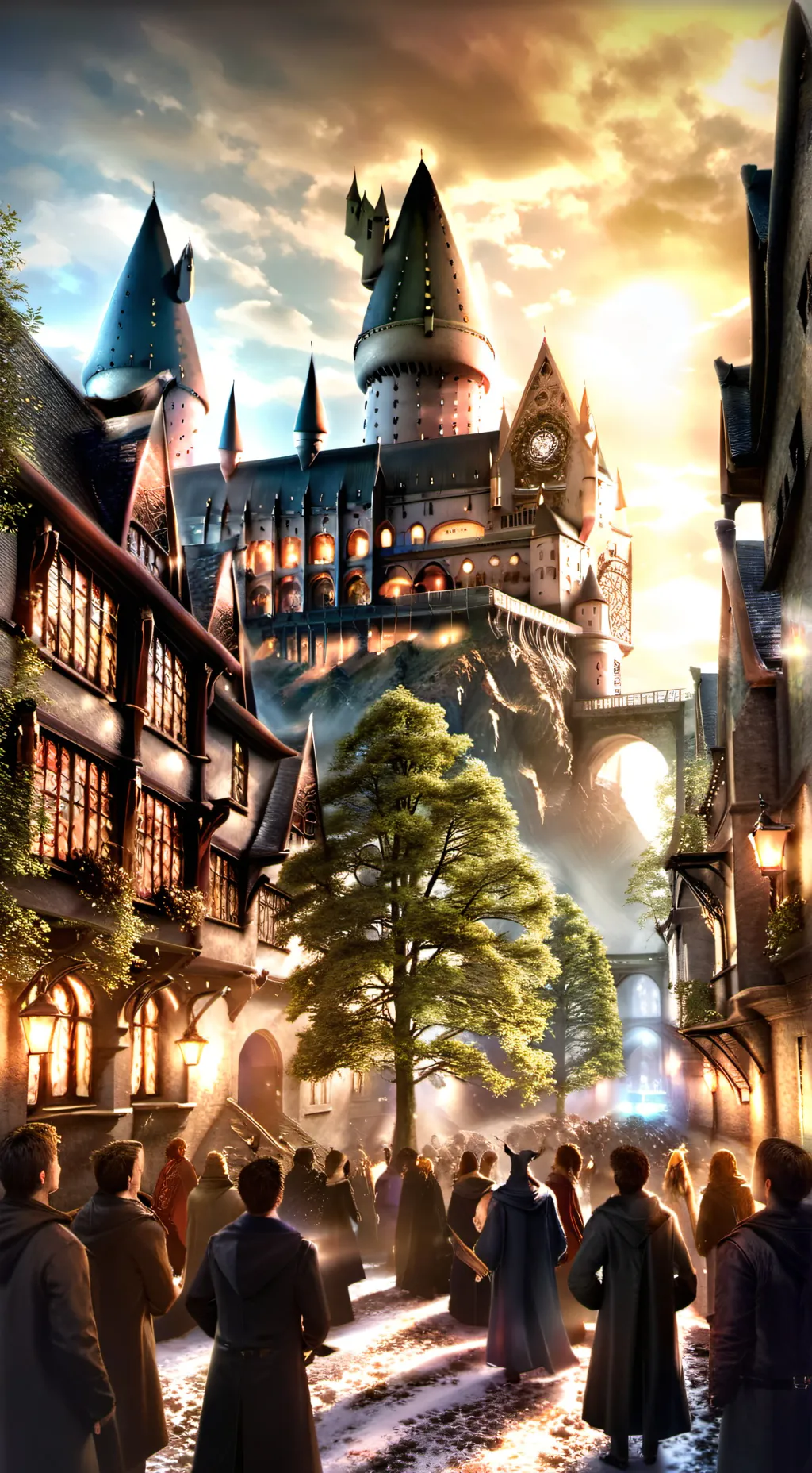 ai character: Hogwarts rp background
