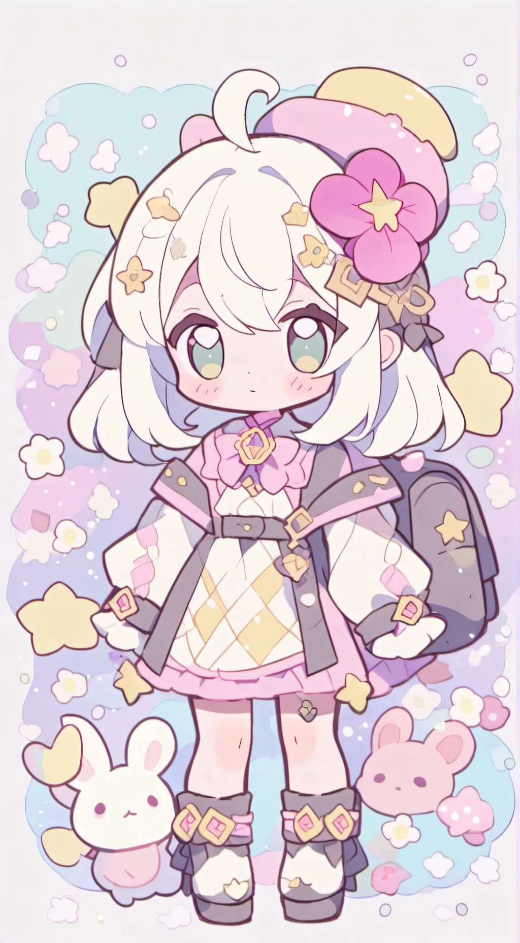 ai character: dandy & dazzles background