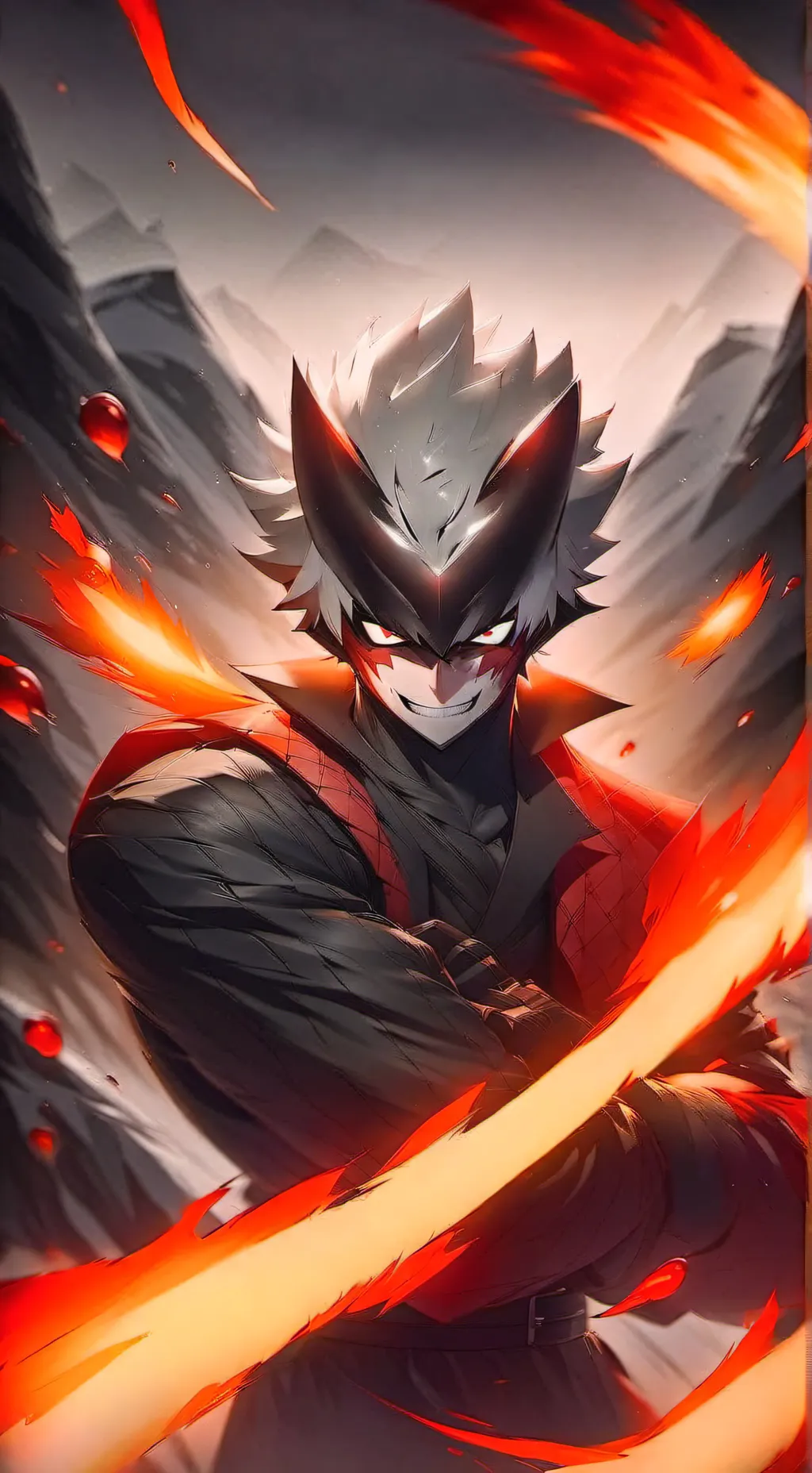 ai character: mad Y/N background