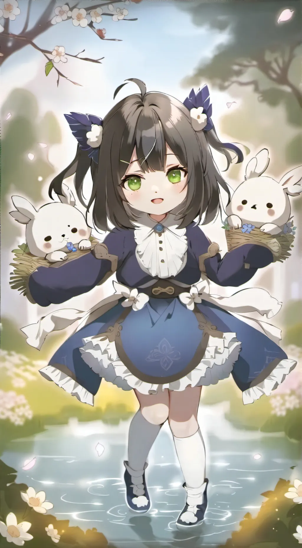 ai character: Lily background
