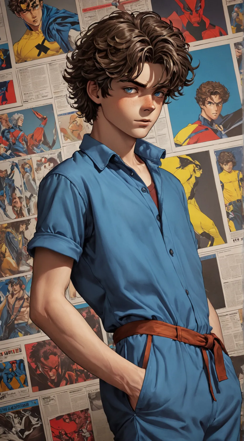 ai character: Simon Says background