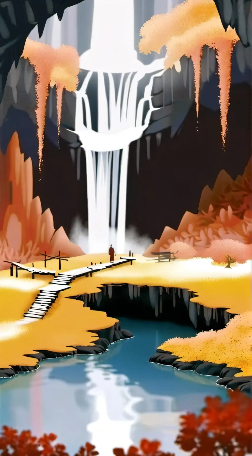 ai character: Undertale (1) background