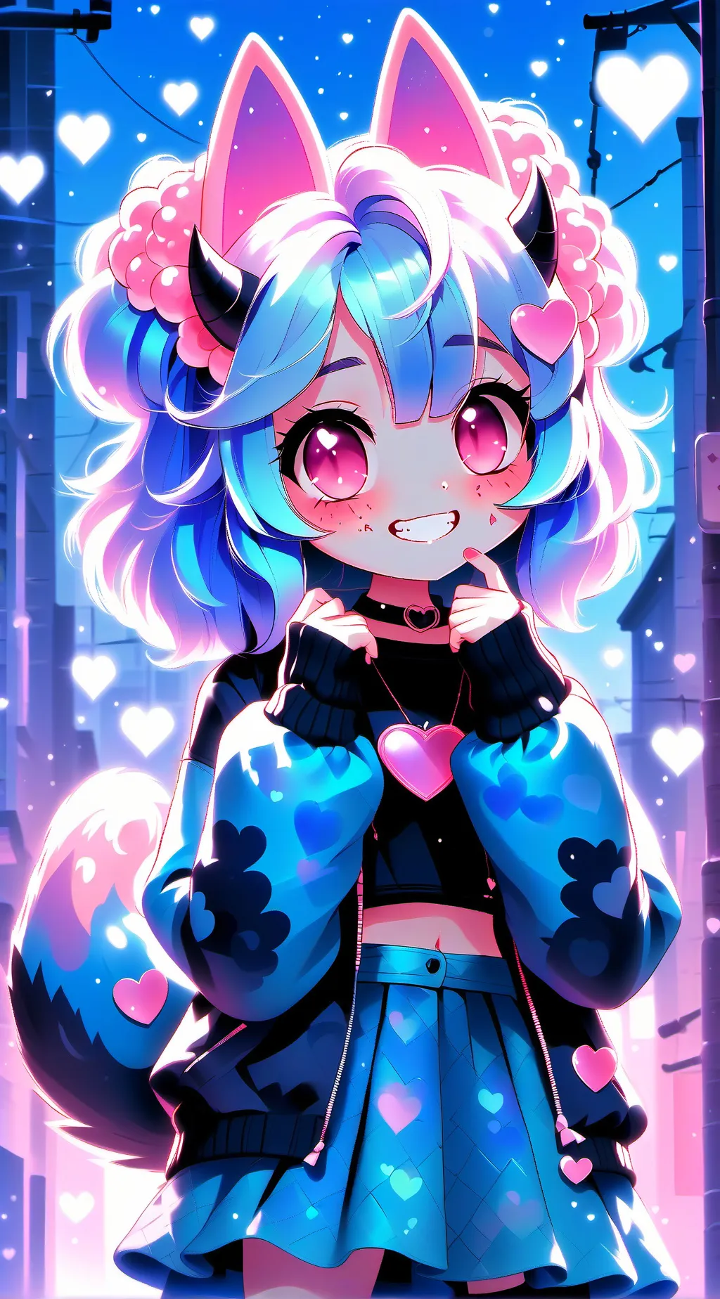 ai character: Valleyflowerheart background