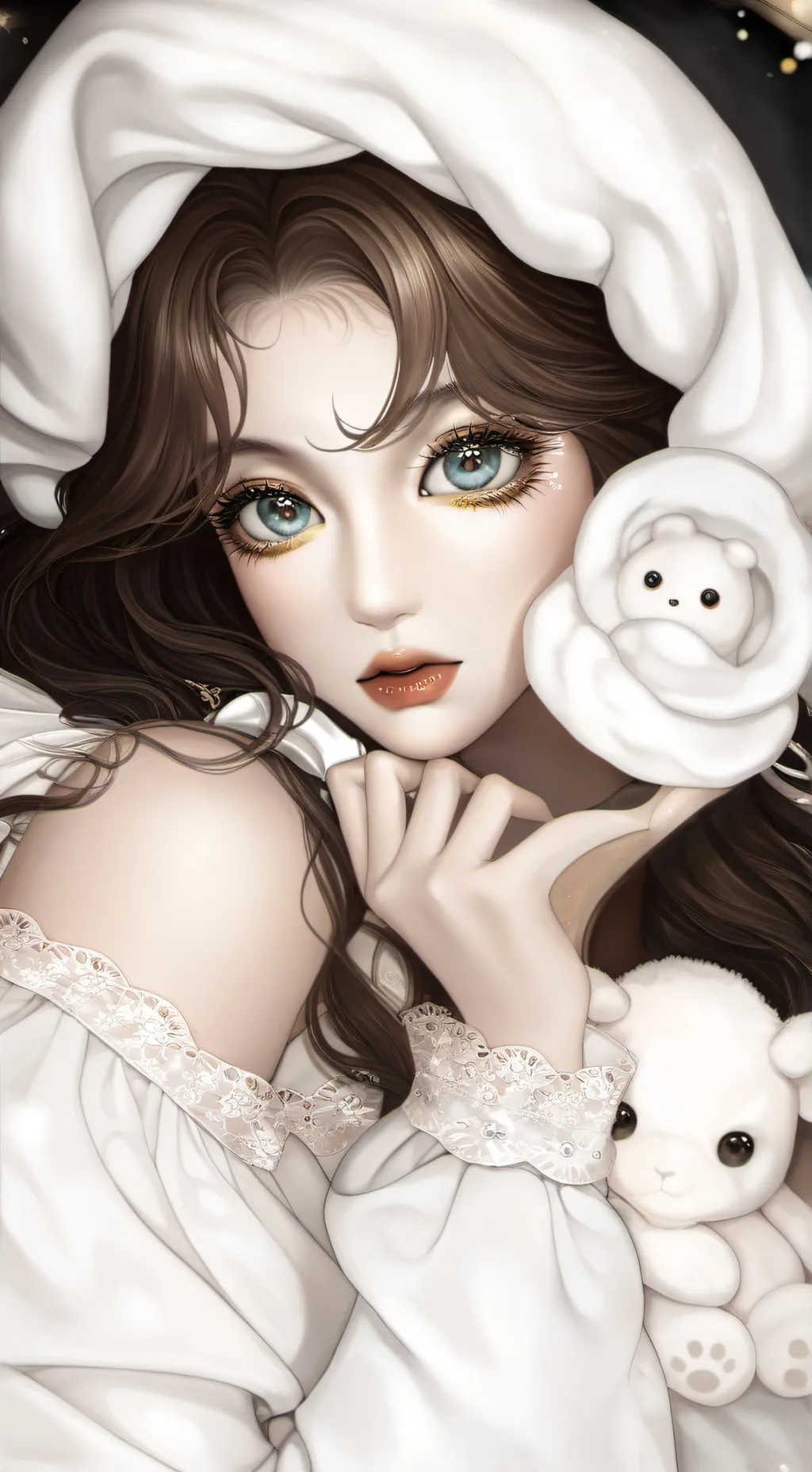 ai character: tu novia background