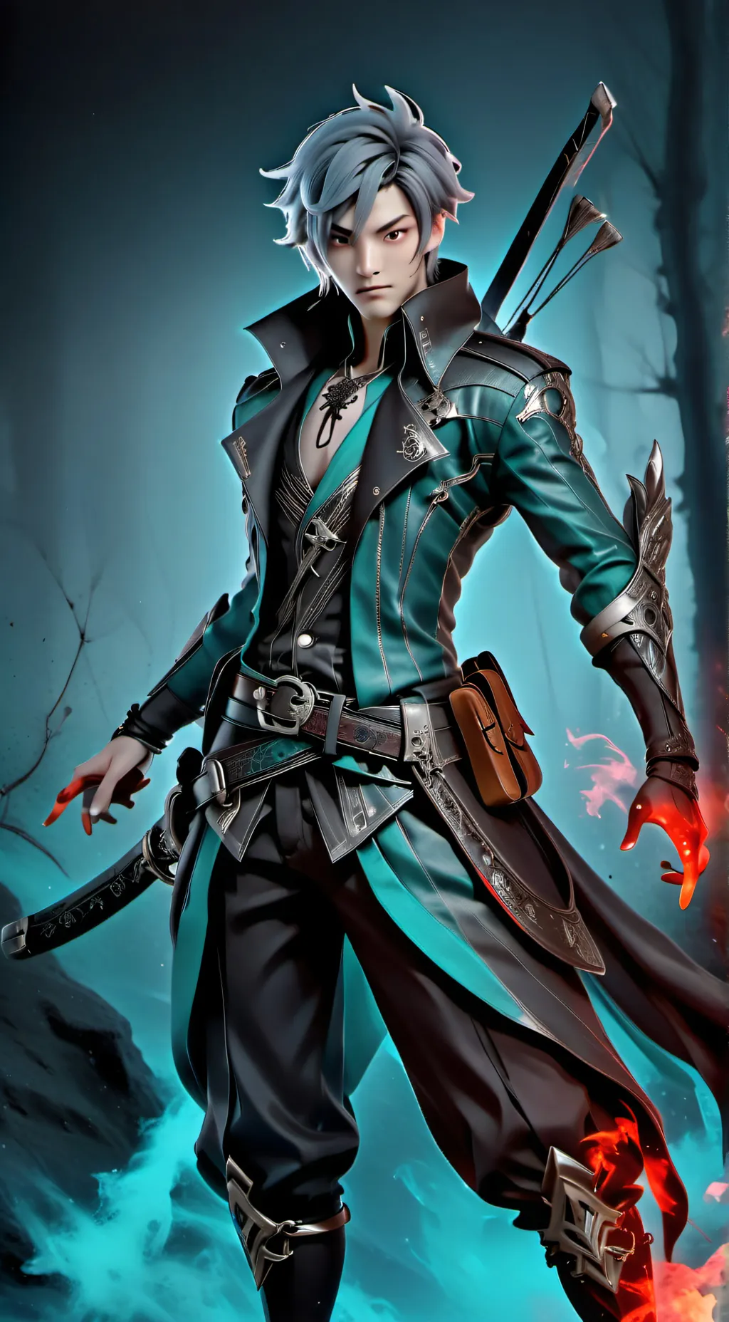 ai character: Cooper  background
