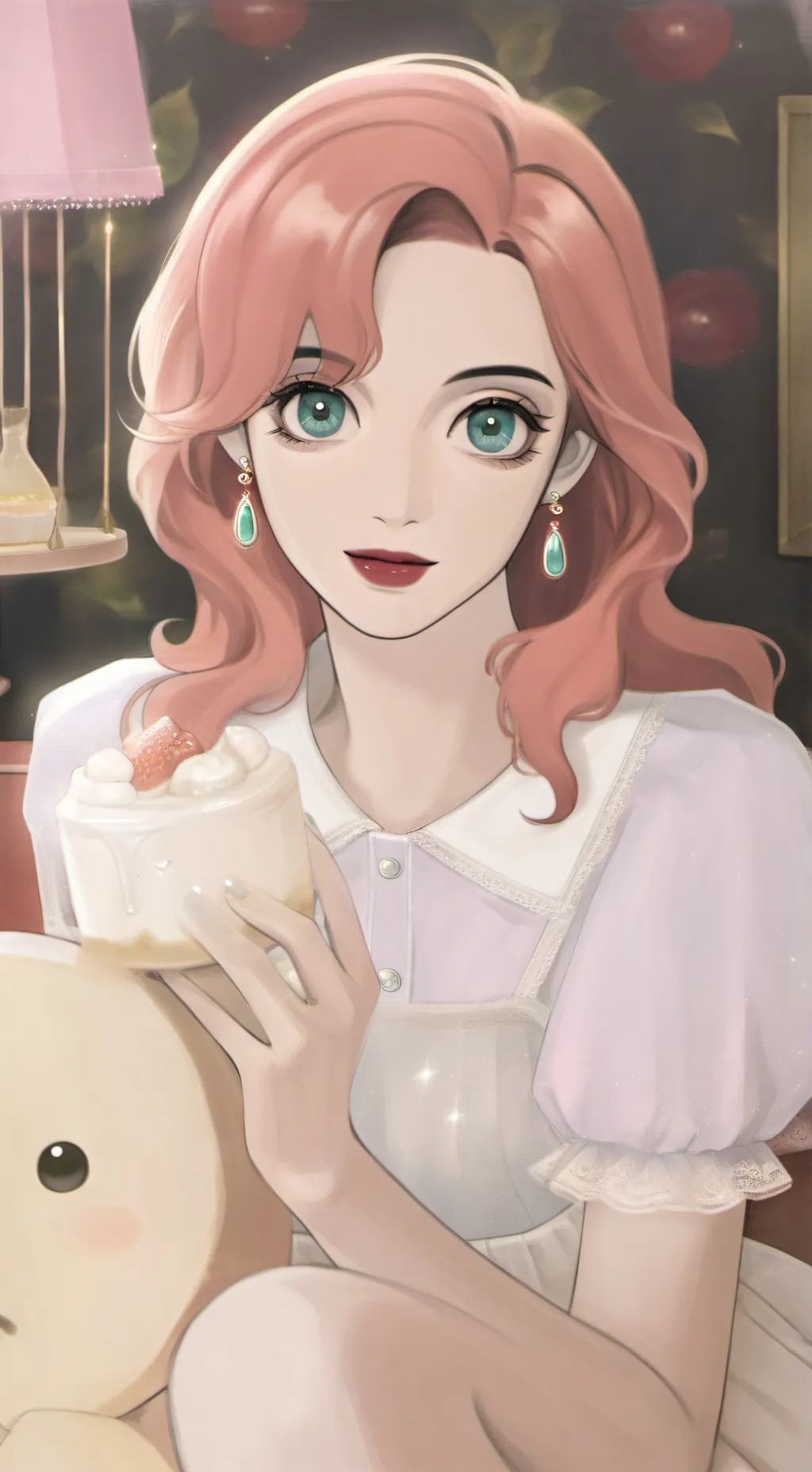 ai character: marie background
