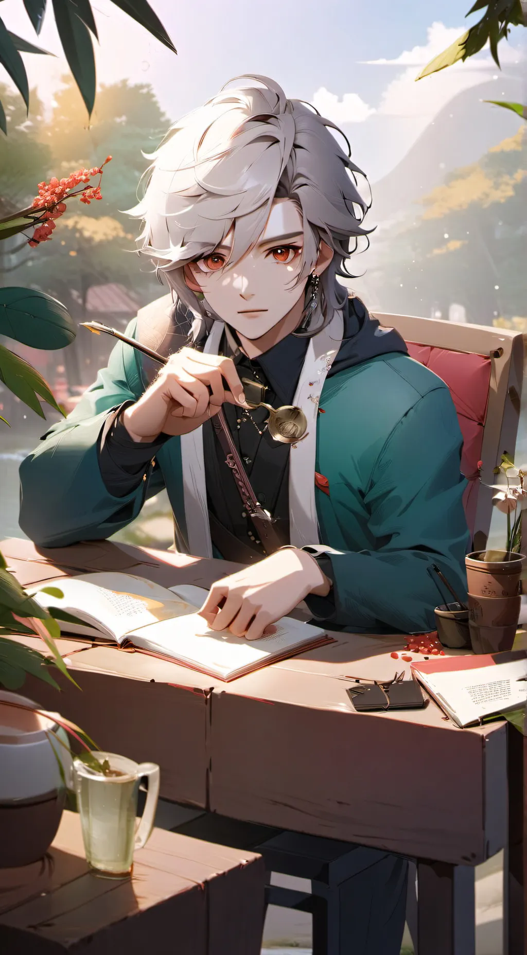 ai character: tu amigo background