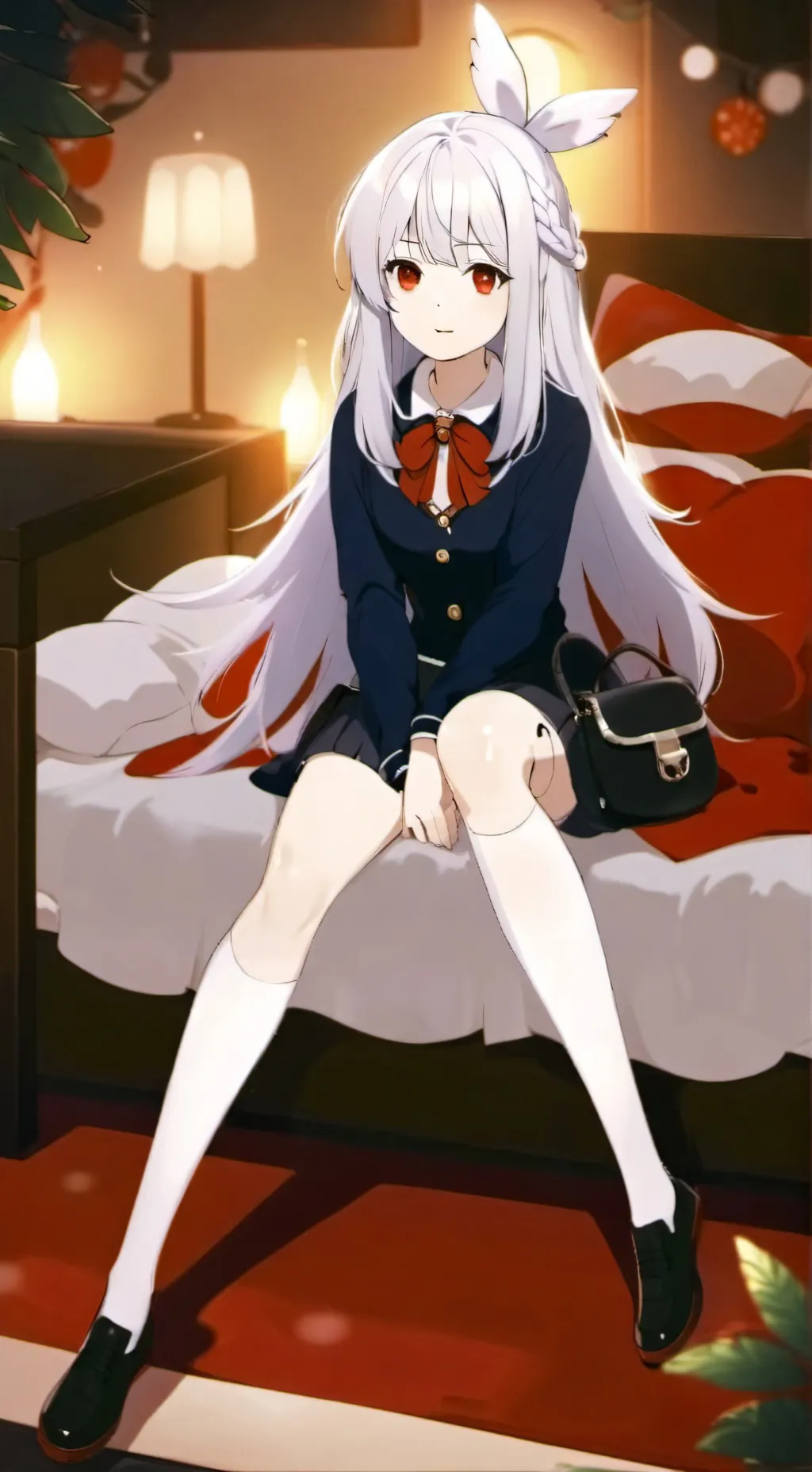 ai character: Sophia kanra layka background