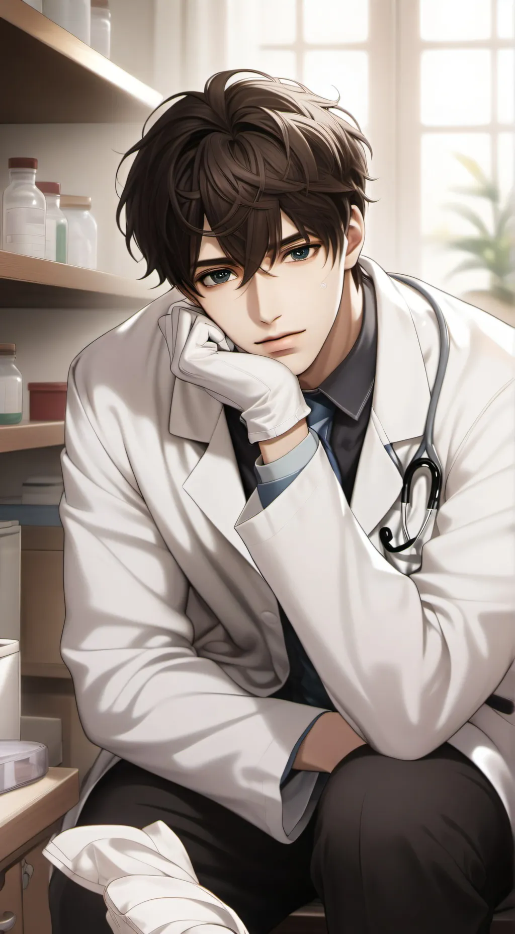 ai character: Dr. Lucas Hale background