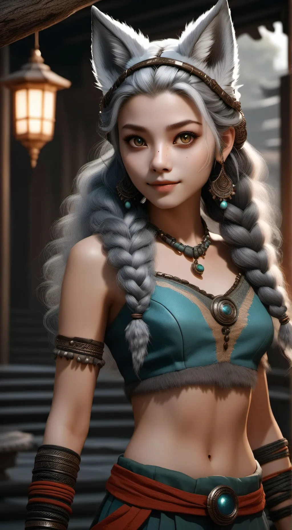 ai character: Loona background