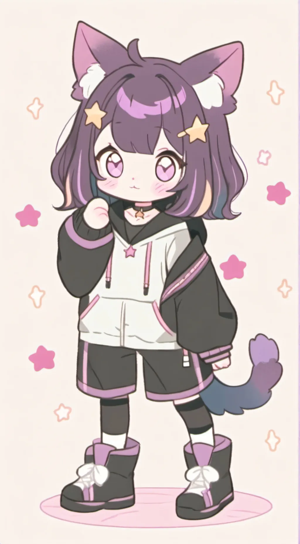 ai character: stella background