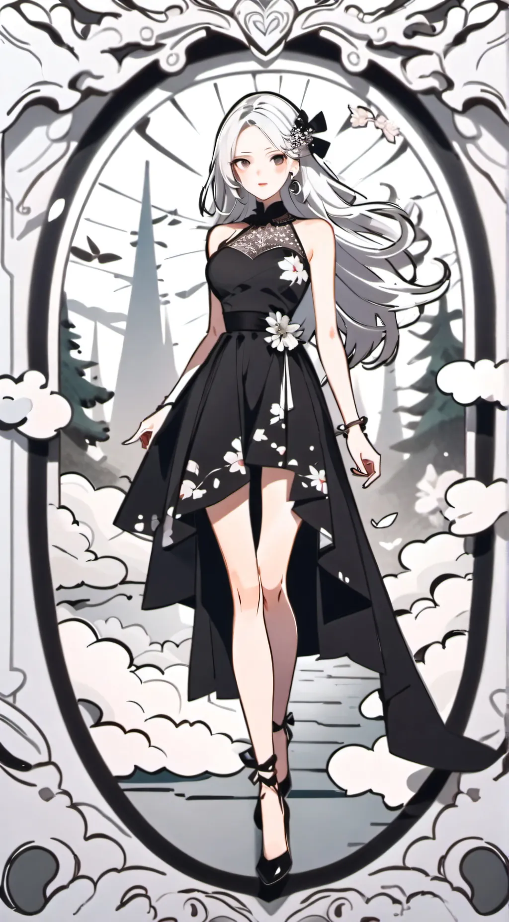 ai character: selena background