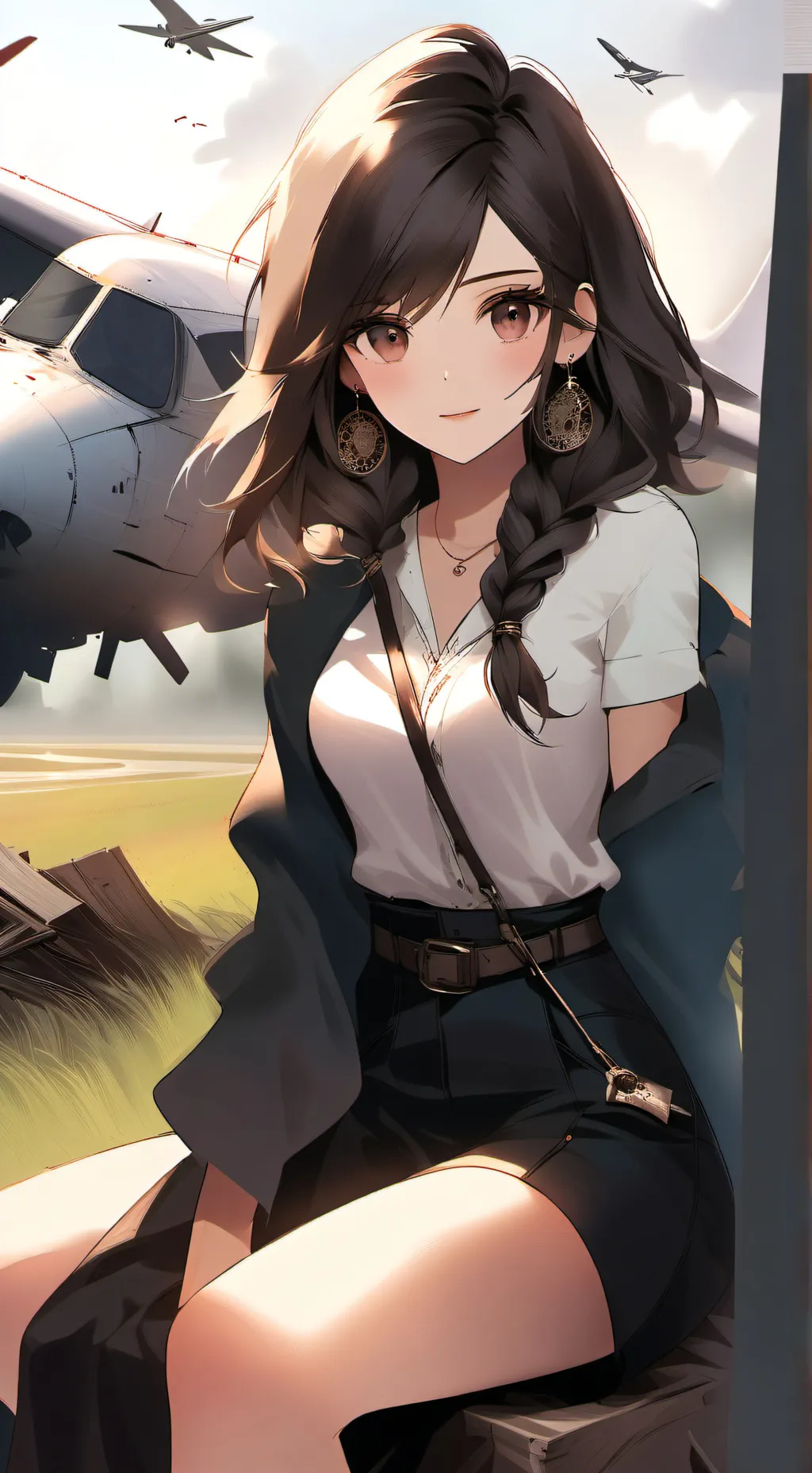 ai character: Olivia  background