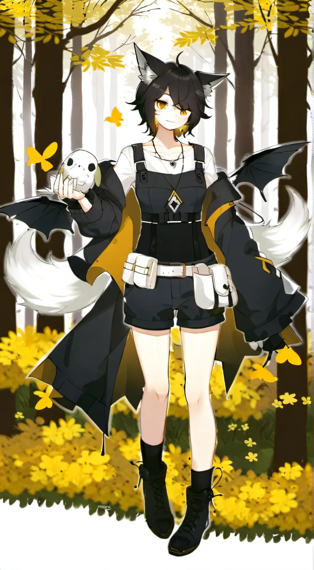 ai character: Forsaken Sleepover background