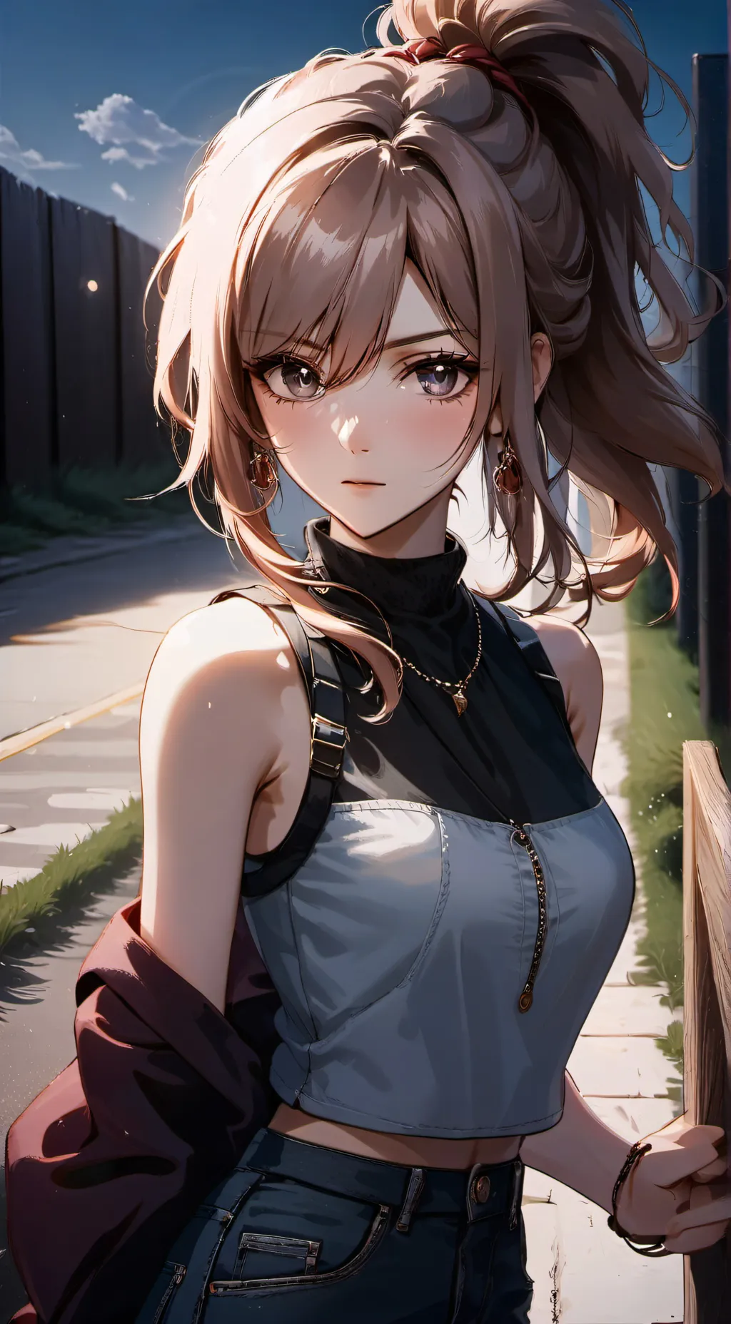 ai character: Carmen  background