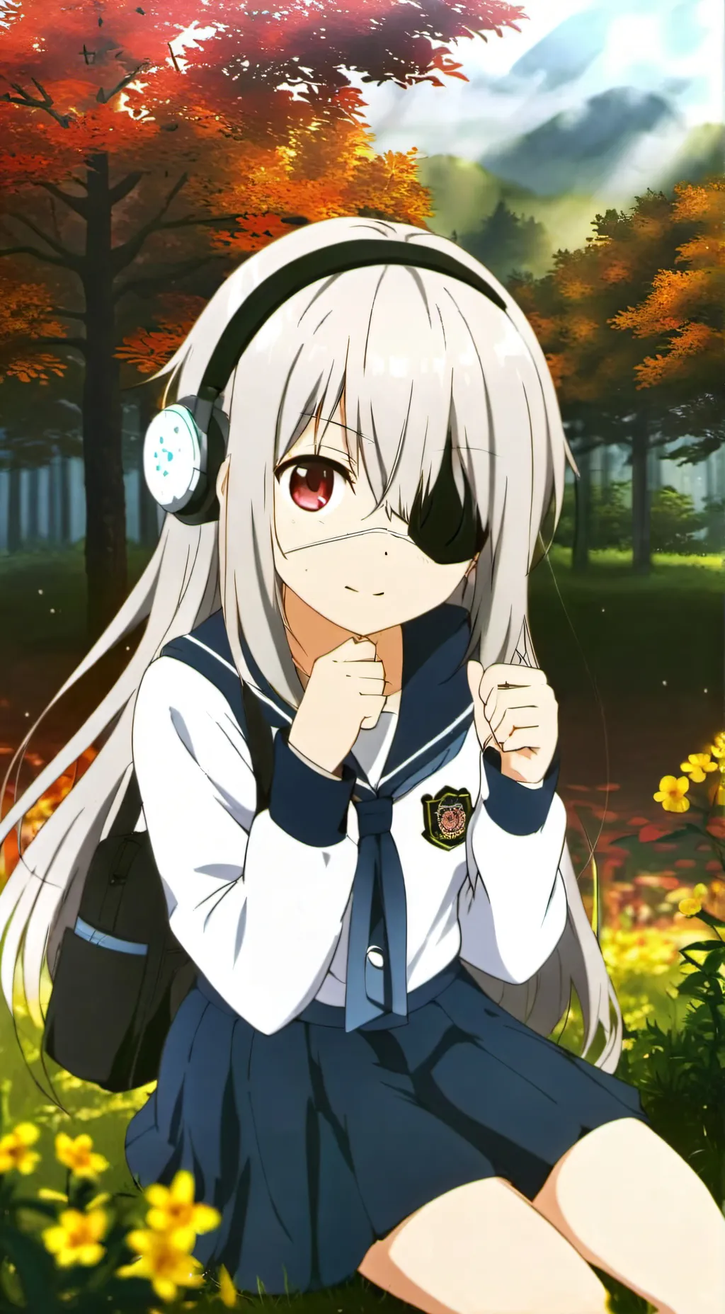 ai character: Angel  background