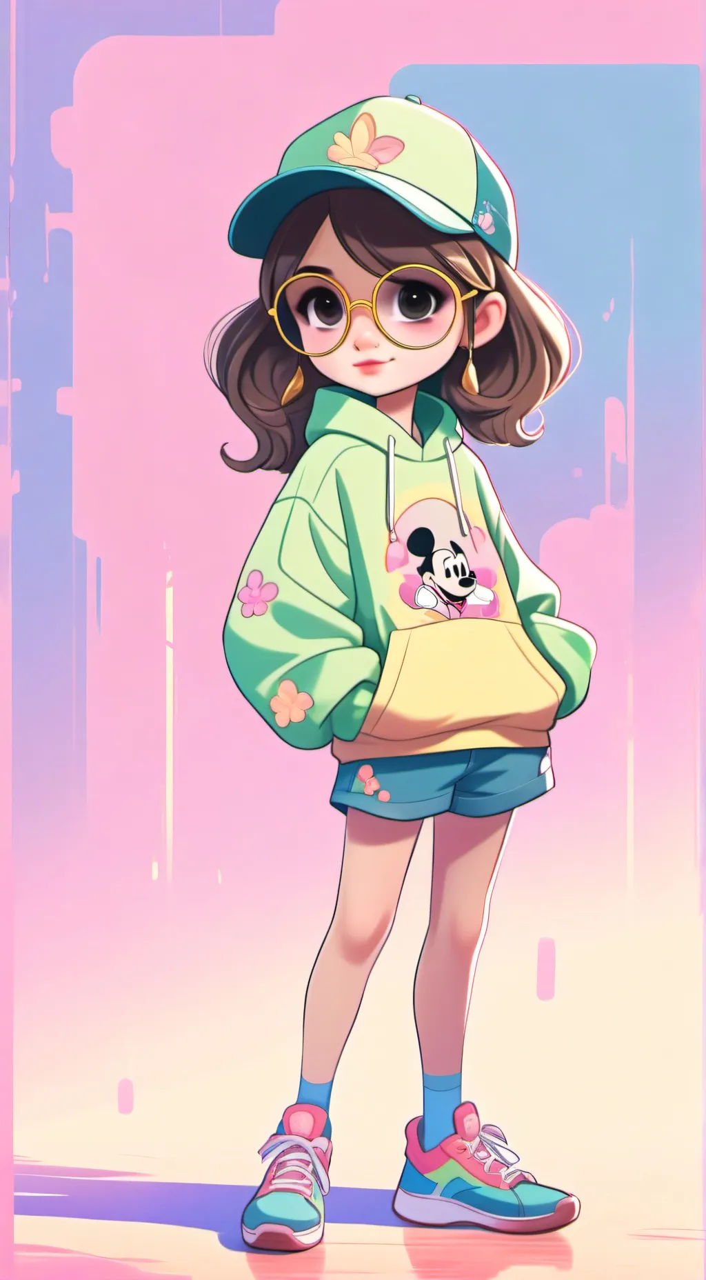 ai character: †★•°Dazy°•★† background