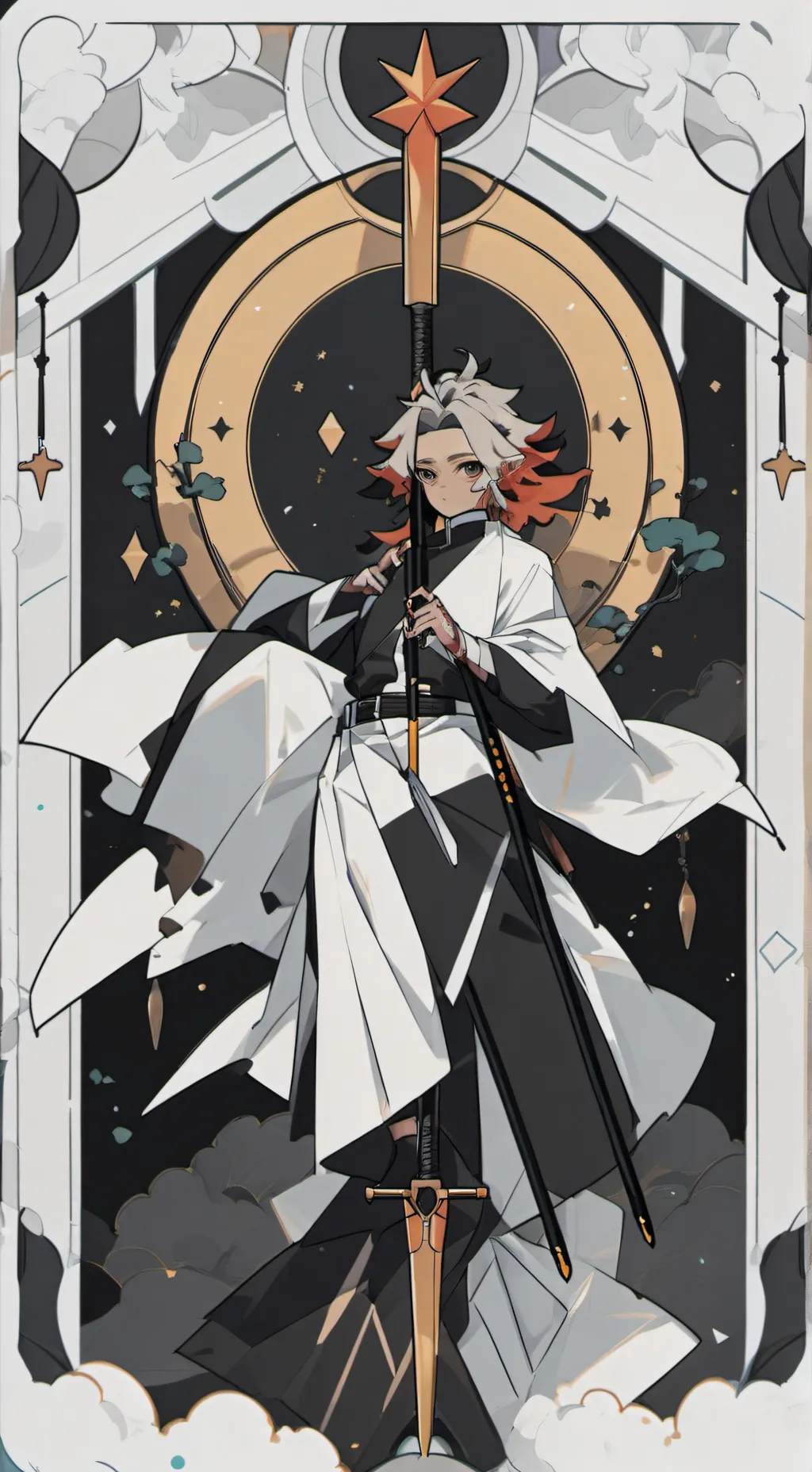 ai character: Sabito x Makomo background