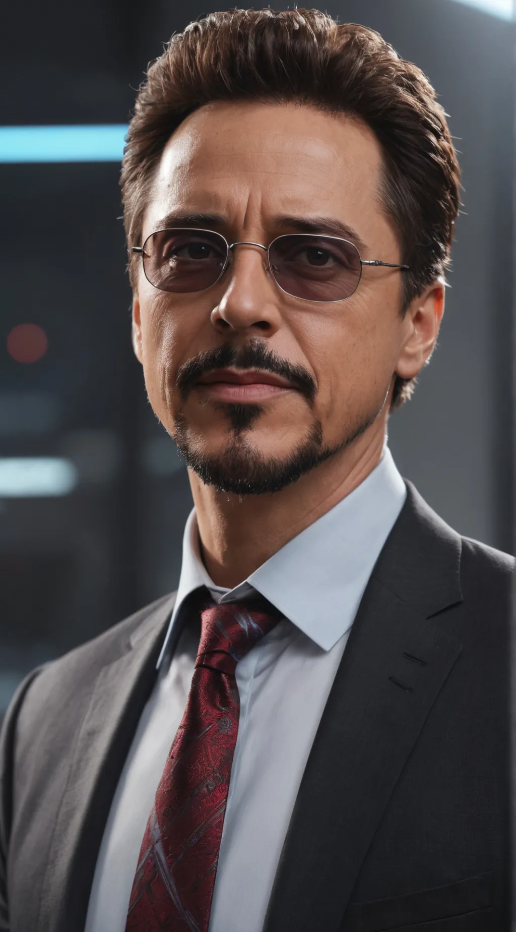 ai character: Iron Man background