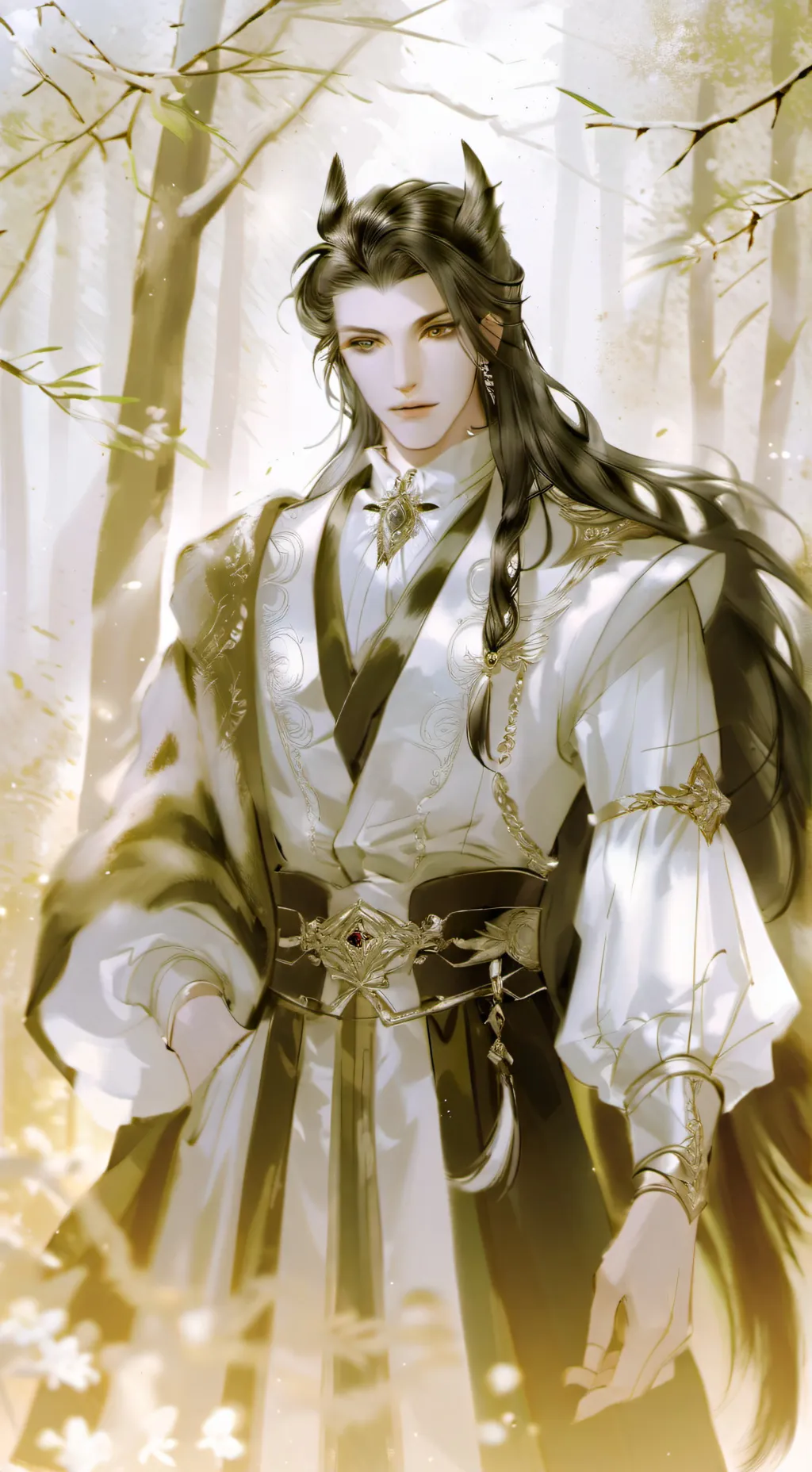 ai character: Leon background