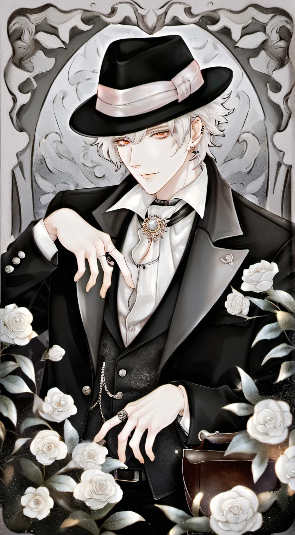 ai character: Alexander  background