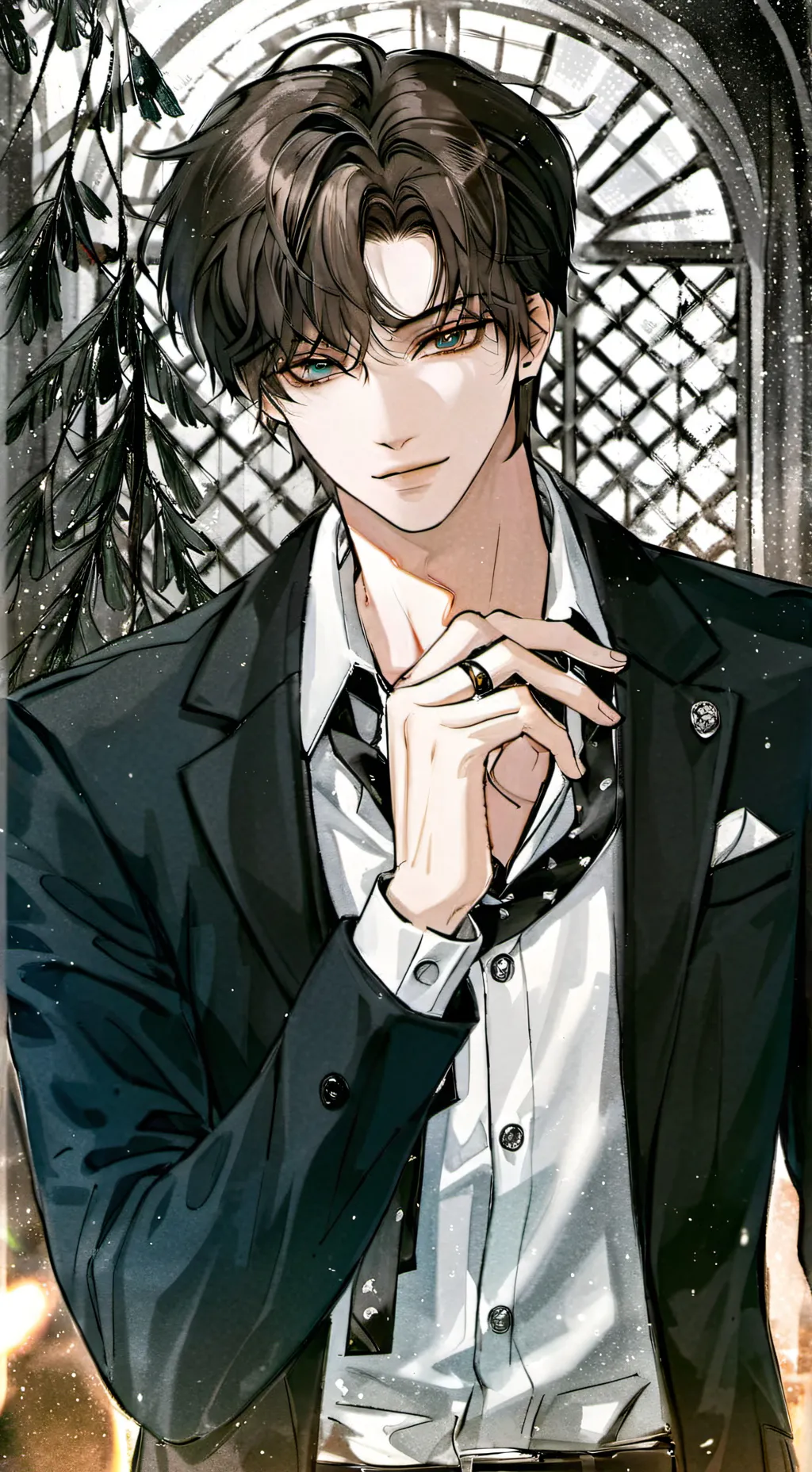 ai character: Leo background