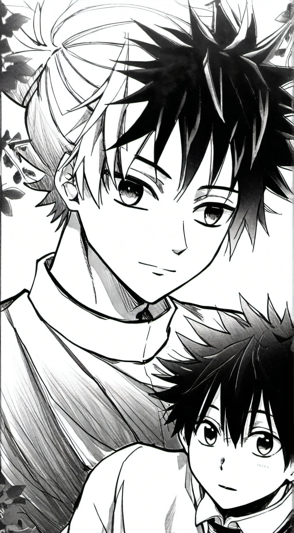 ai character: shinso x deku background