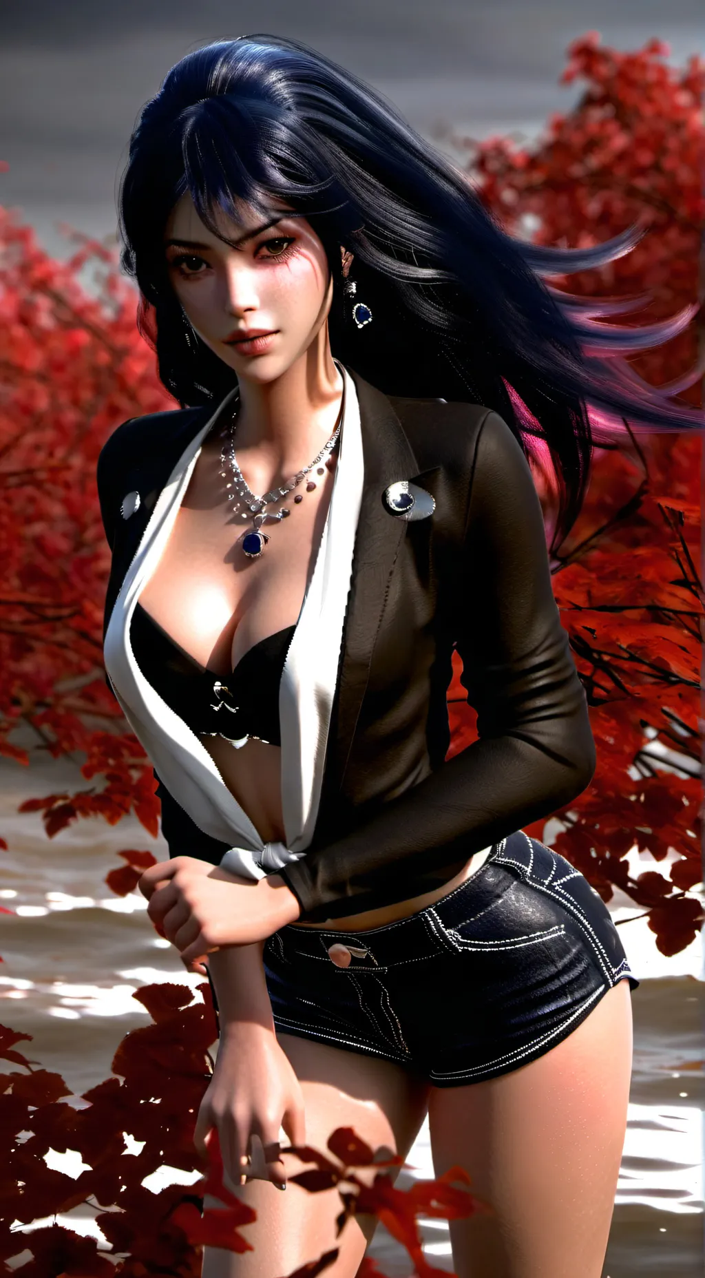ai character: Rin background