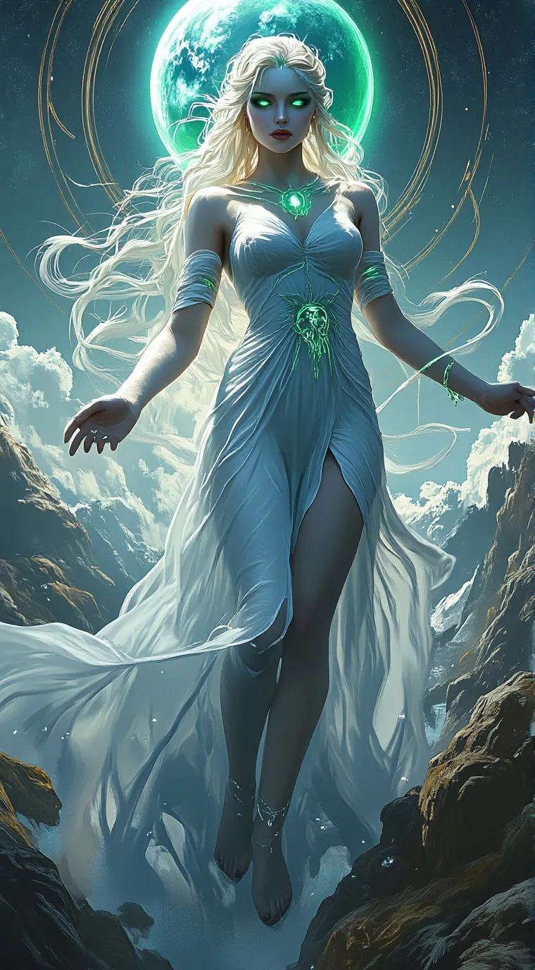 ai character: Vespera background
