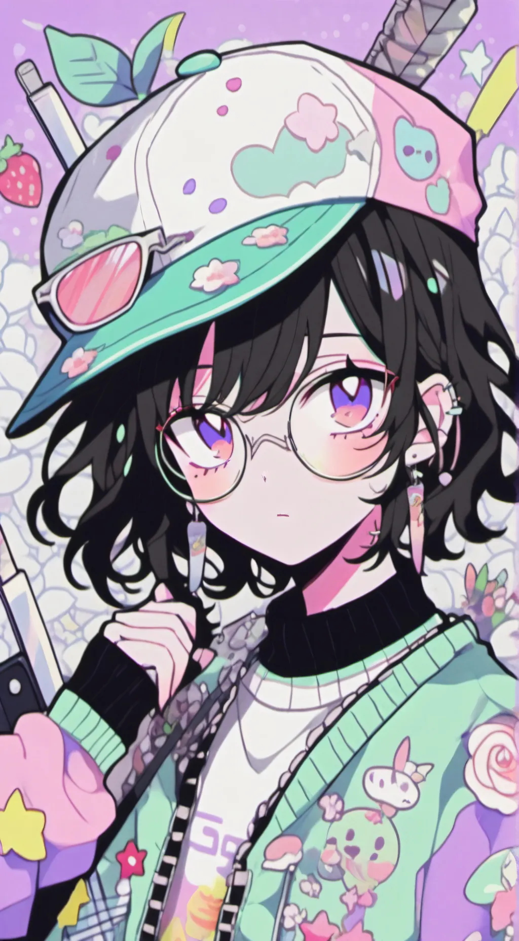 ai character: FAN LOCA background
