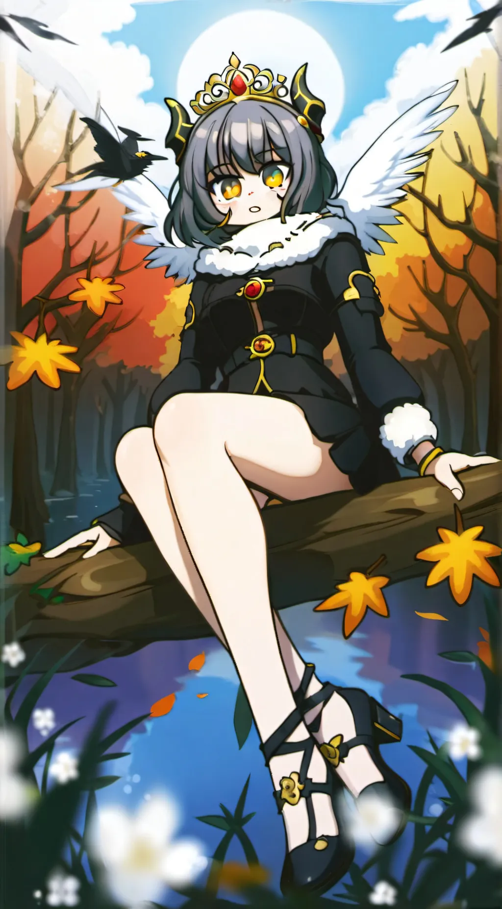 ai character: keren  background