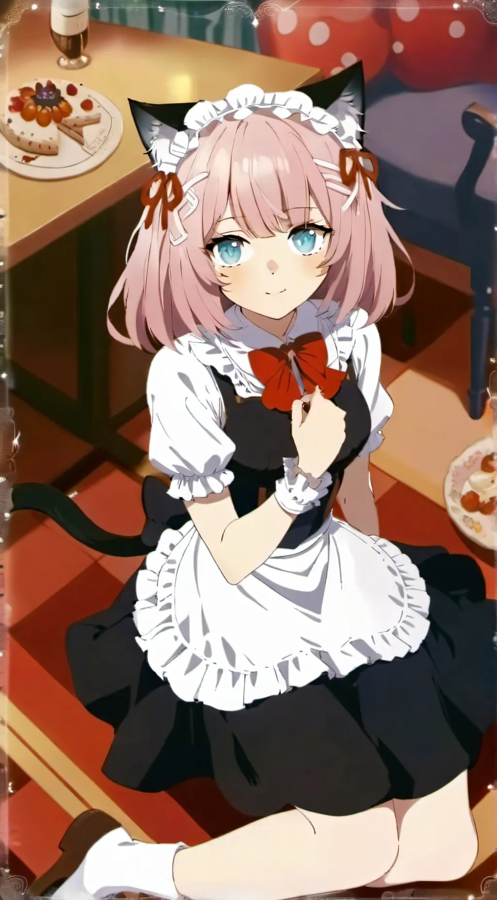 ai character: Claire  background