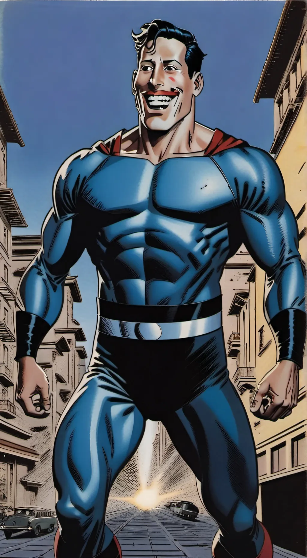 ai character: super trolleur background