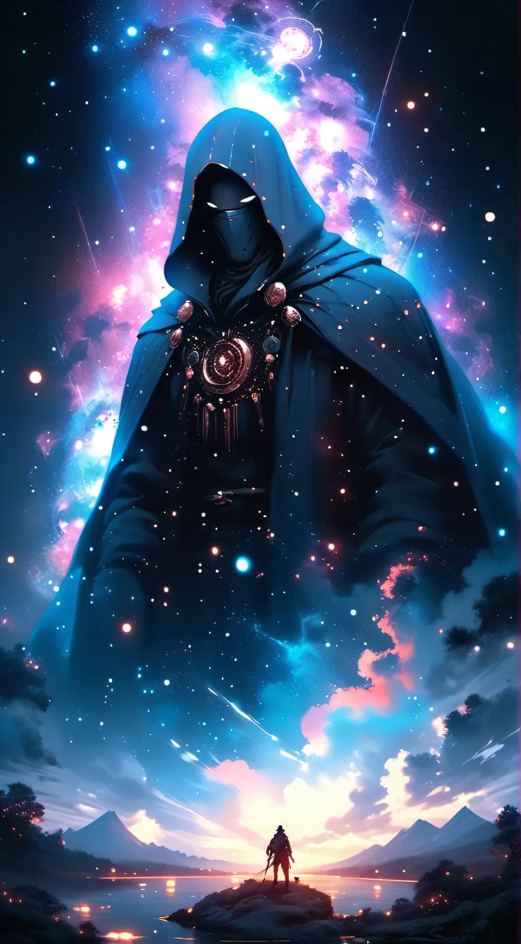 ai character: Galax background