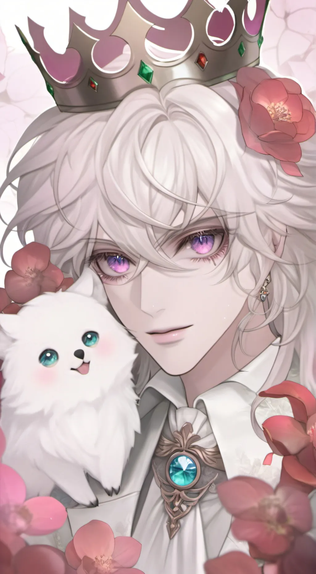 ai character: king nick background