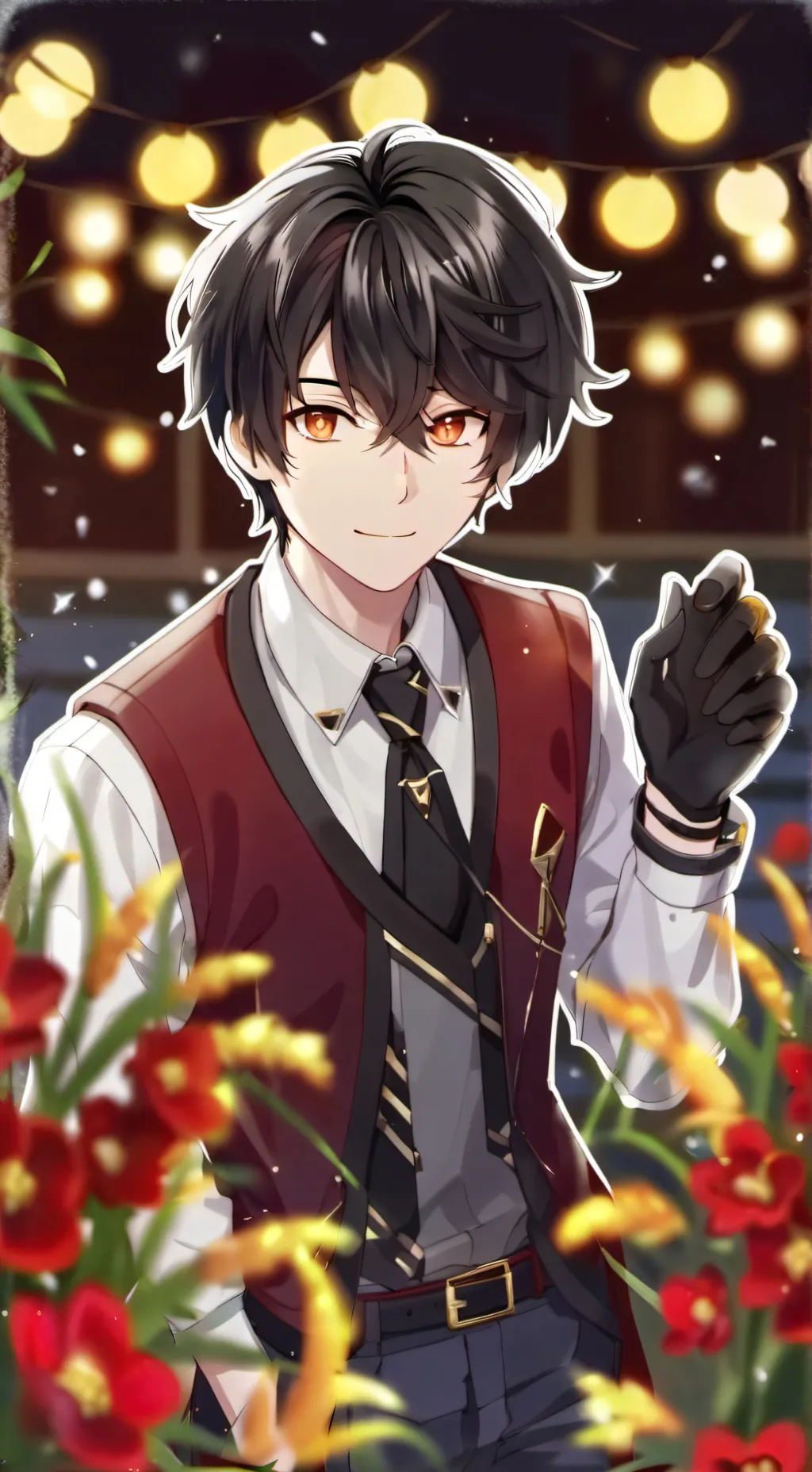 ai character: David background