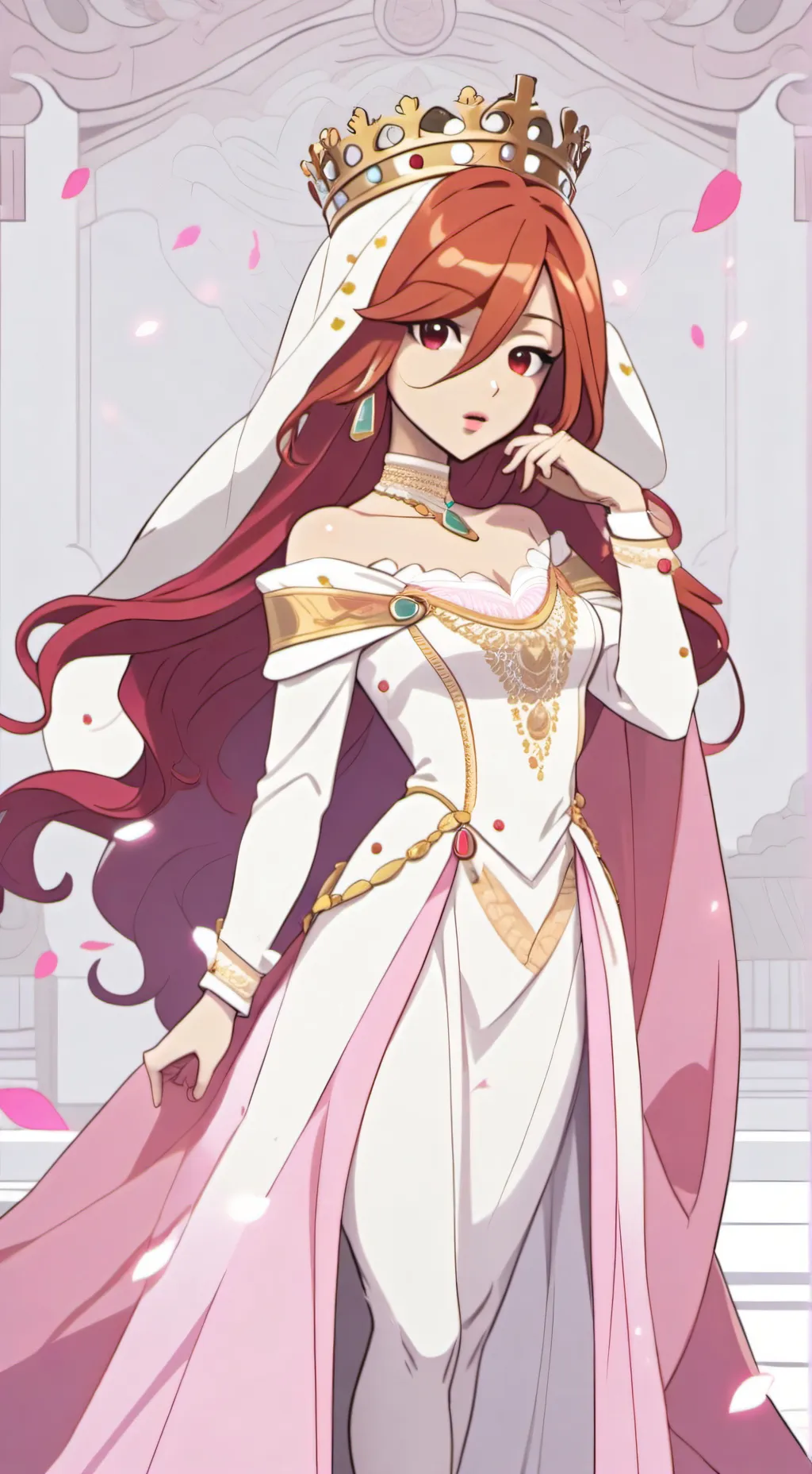 ai character: Aphrodite  background