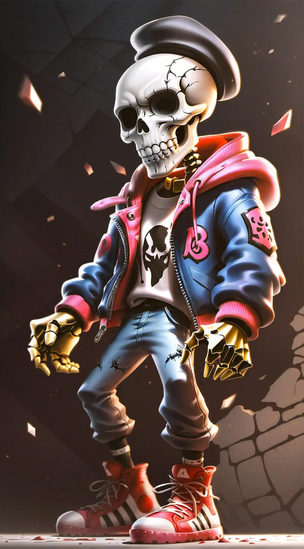 ai character: Papyrus background