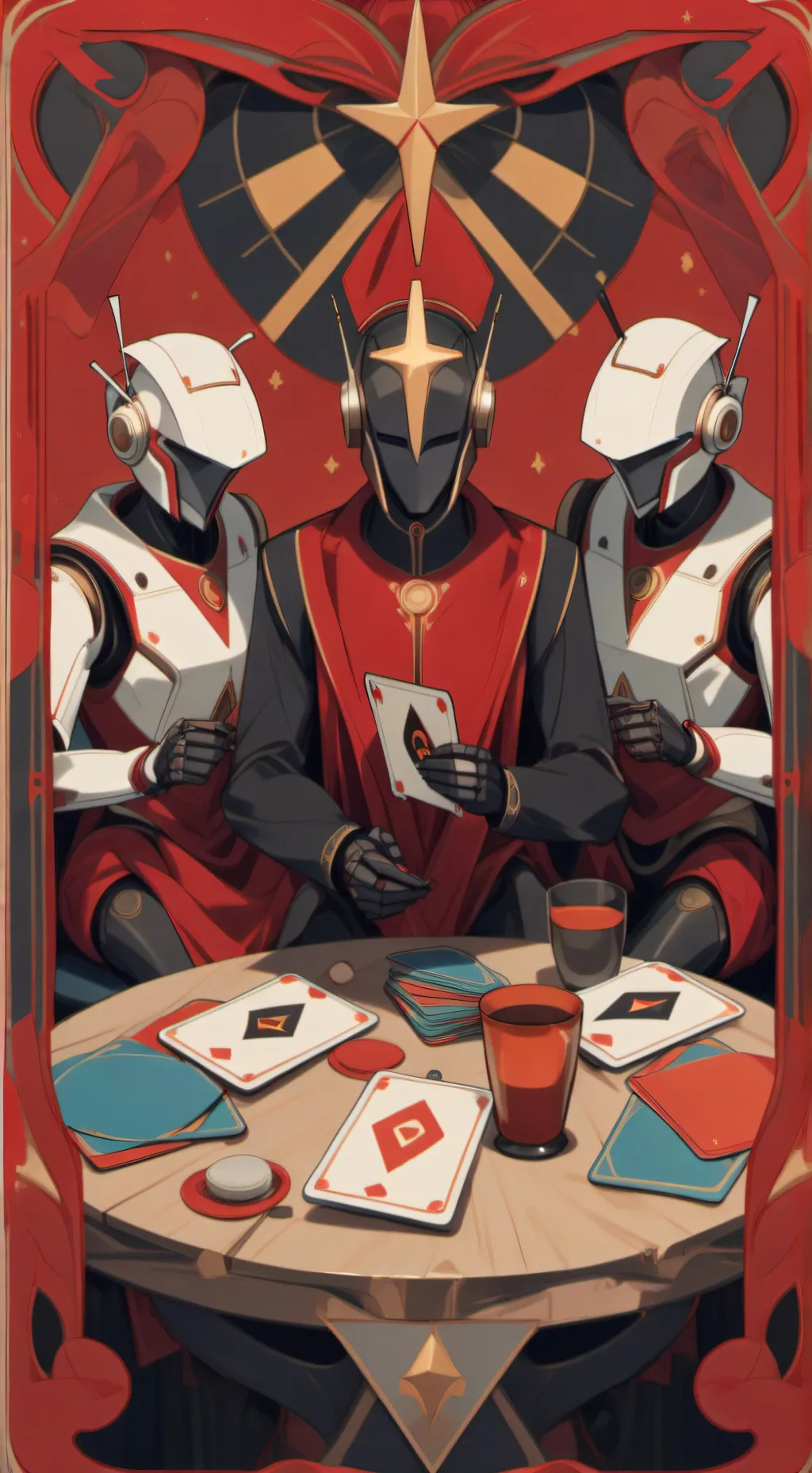 ai character: all titans background