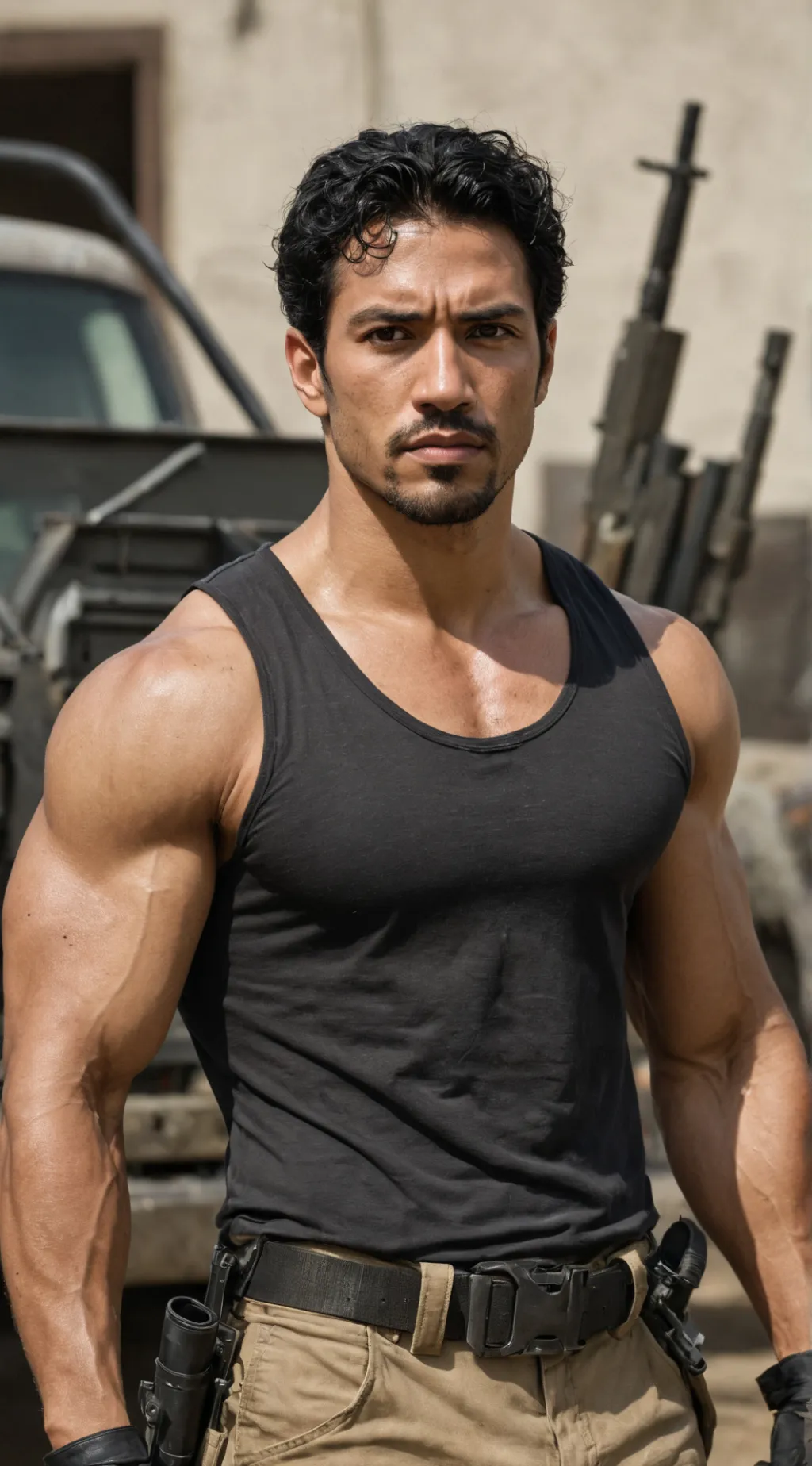 ai character: Sergio Cordero background