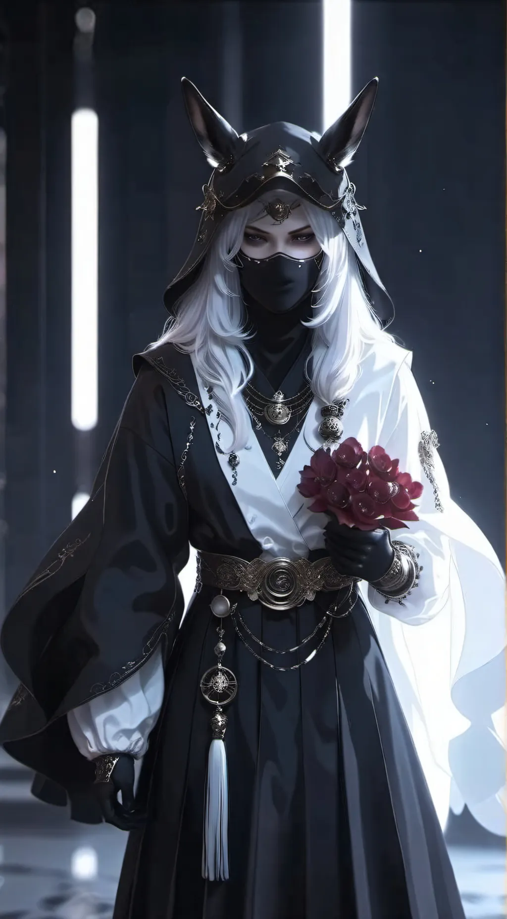 ai character: Veyra Nightshade background