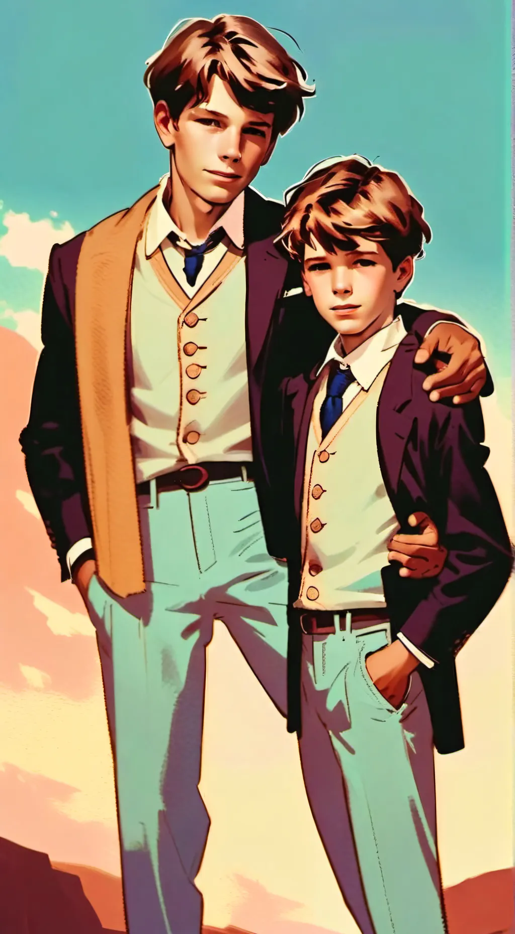 ai character: Erik and Lyle background