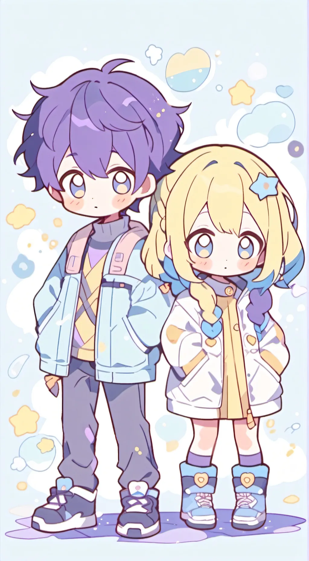 ai character: Denki's Bubba! background