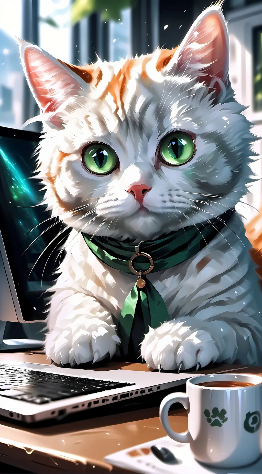 ai character: Furrball background