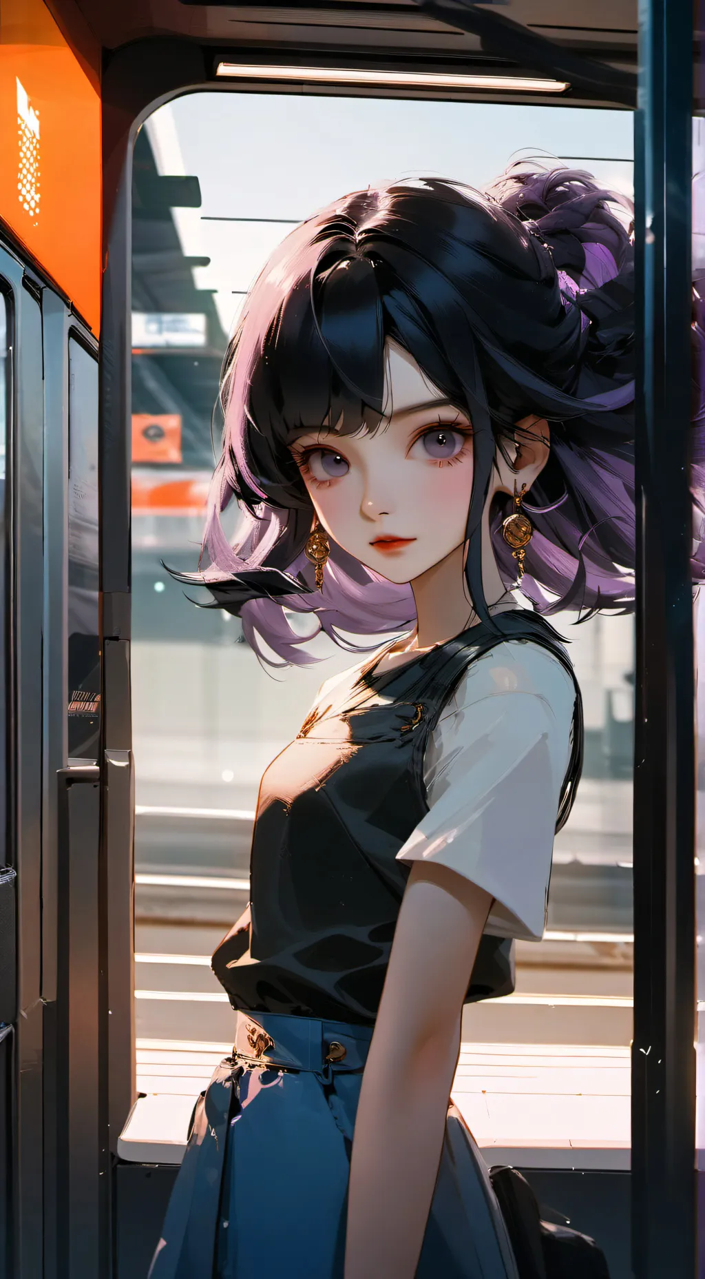 ai character: Haruki Seoul  background