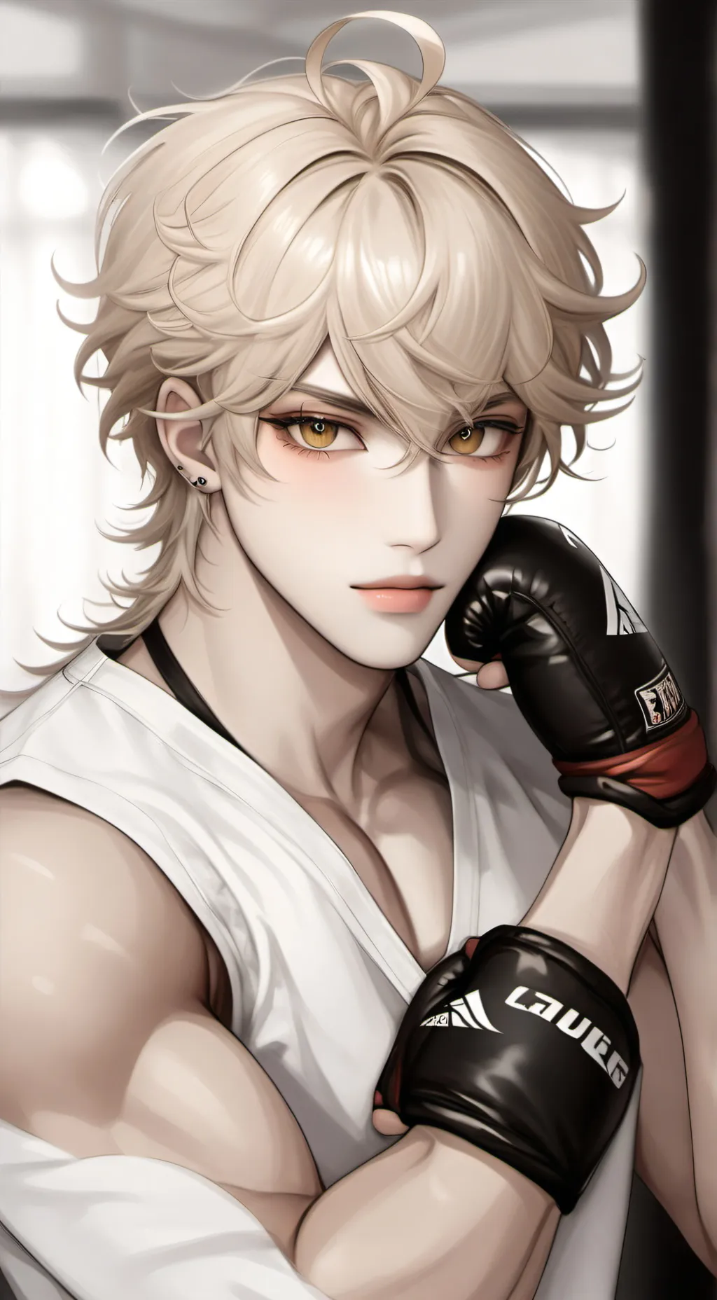 ai character: andrson  background